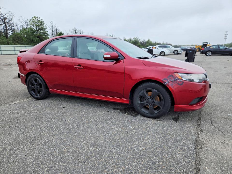 2010 Kia Forte VIN KNAFU4A28A5257494 COPART salvage auction — REAR END, Ny - Mv-907A Salvage Certificate, sold $475 on 2026-07-13 (photo 4)