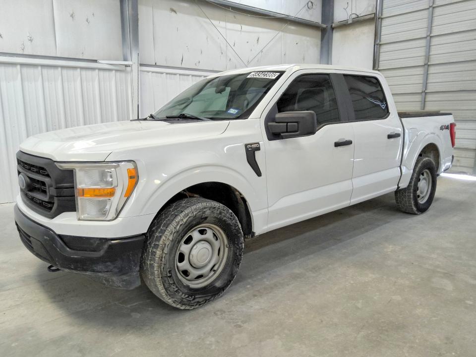 2021 Ford F-150 lightning VIN 1FTFW1E51MFC04151 COPART salvage auction — MINOR DENT/SCRATCHES, Tx - Certificate Of Title, sold $11,300 on 2026-07-28 (photo 1)