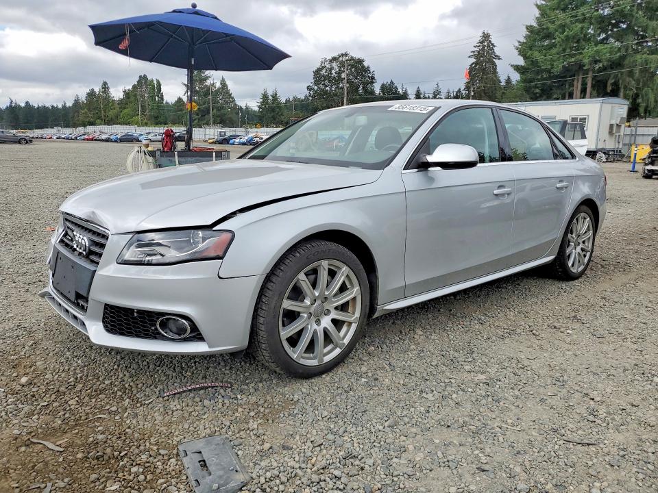 2012 Audi A4 VIN WAUFFAFL1CN001324 COPART salvage auction — FRONT END, Wa - Bill Of Sale, sold $1,100 on 2026-07-09 (photo 1)