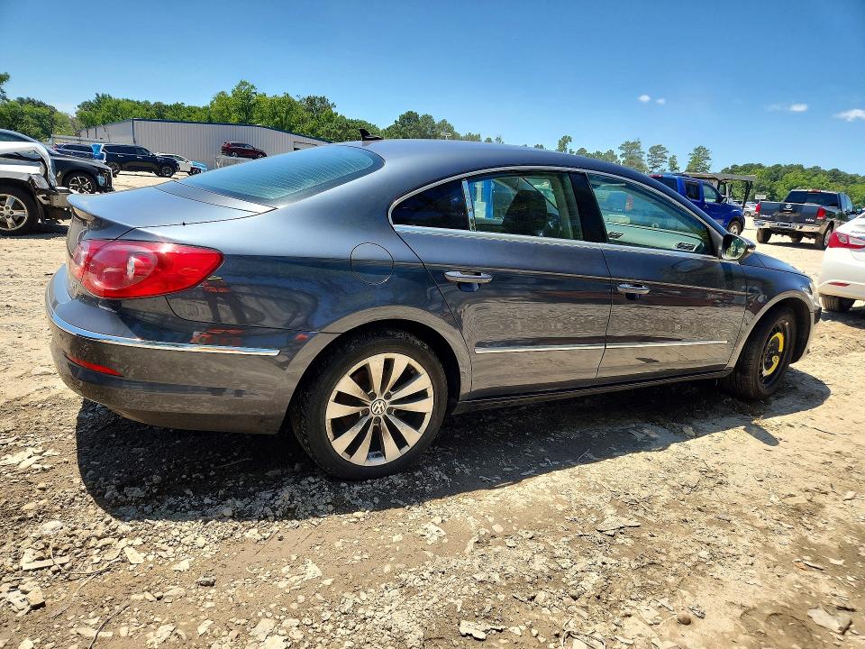 2012 Volkswagen Passat cc VIN WVWMN7AN3CE518780 COPART salvage auction — FRONT END, Va - Certificate Of Title, sold $100 on 2026-07-28 (photo 3)