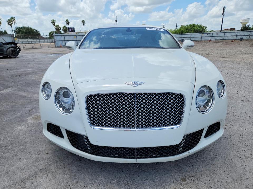 2012 Bentley Continental gt VIN SCBFR7ZAXCC071524 COPART salvage auction — MINOR DENT/SCRATCHES, Ny - Certificate Of Title, sold $26,000 on 2026-07-27 (photo 5)