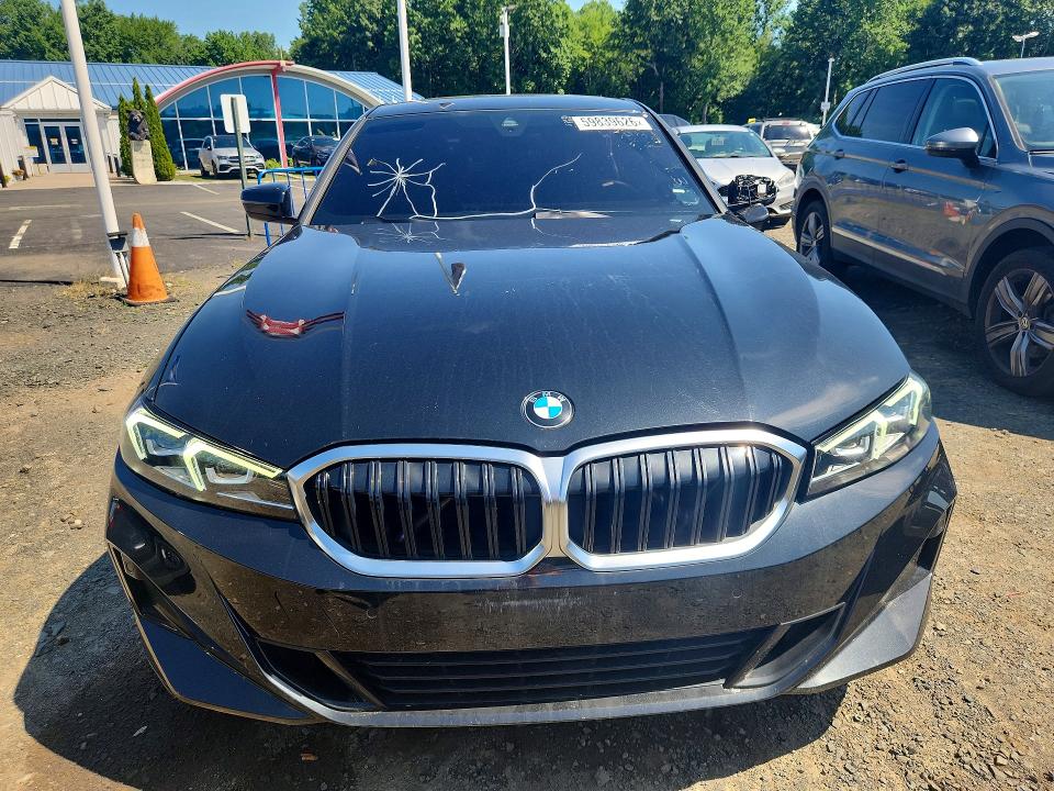 2024 BMW 3 series VIN 3MW69FF09R8E87323 COPART salvage auction — REAR END, WV - CERTIFICATE OF TITLE (P), sold $18,000 on 2026-07-30 (photo 5)