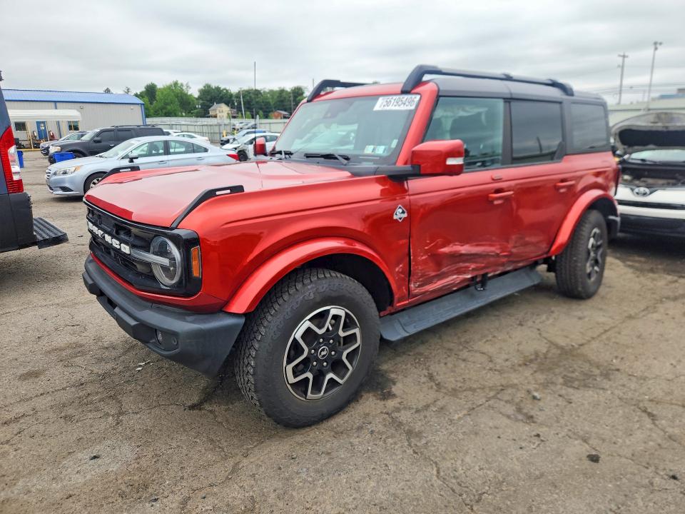 2022 Ford Bronco VIN 1FMEE5BP2NLB45461 — COPART salvage auction photo