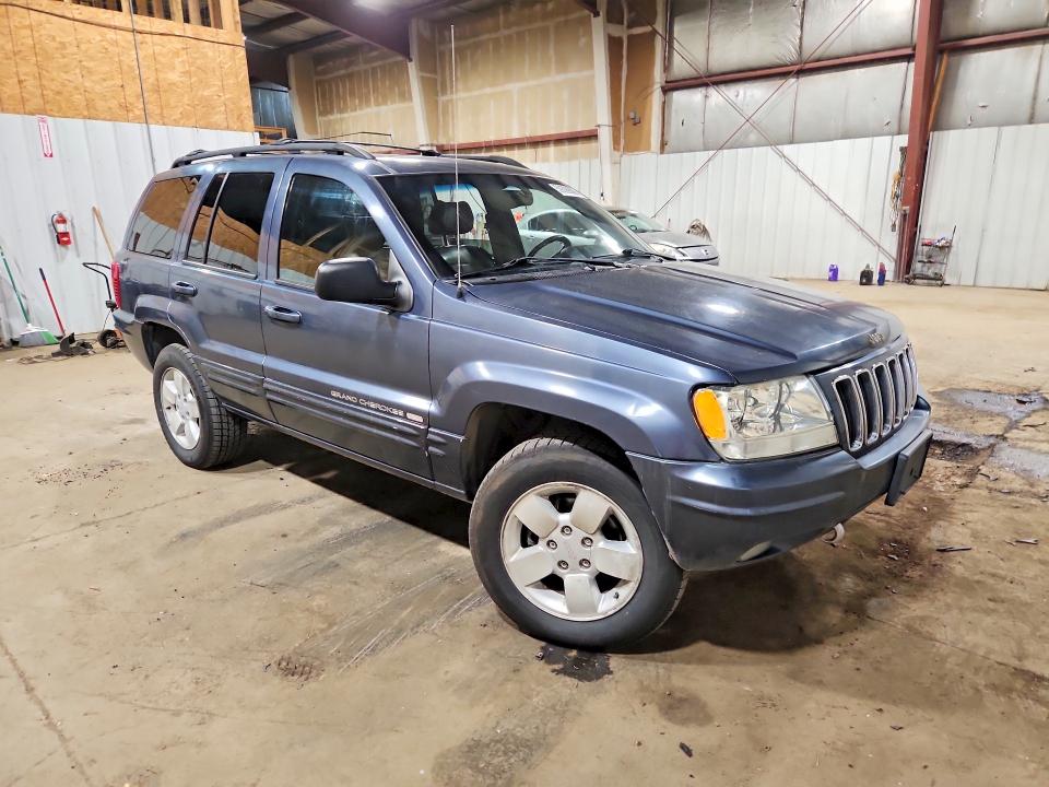 2001 Jeep Grand cherokee VIN 1J4GW58N71C739855 COPART salvage auction — MINOR DENT/SCRATCHES, AK - CERTIFICATE OF VEHICLE TITLE, sold $25 on 2026-07-21 (photo 4)