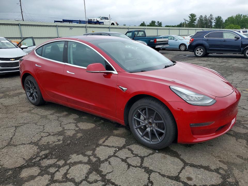2018 Tesla Model 3 VIN 5YJ3E1EA8JF012941 COPART salvage auction — ROOF, Pa - Certificate Of Salvage, sold $6,100 on 2026-07-14 (photo 4)