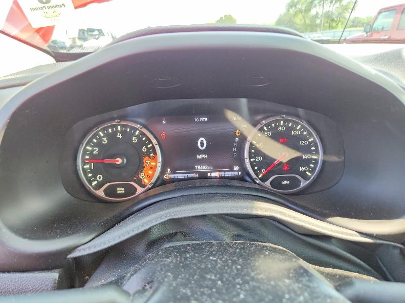 2016 Jeep Renegade VIN ZACCJBCT5GPE15055 COPART salvage auction — FRONT END, Md - Cert Of Salvage > 75% Damage, sold $4,300 on 2026-08-05 (photo 9)