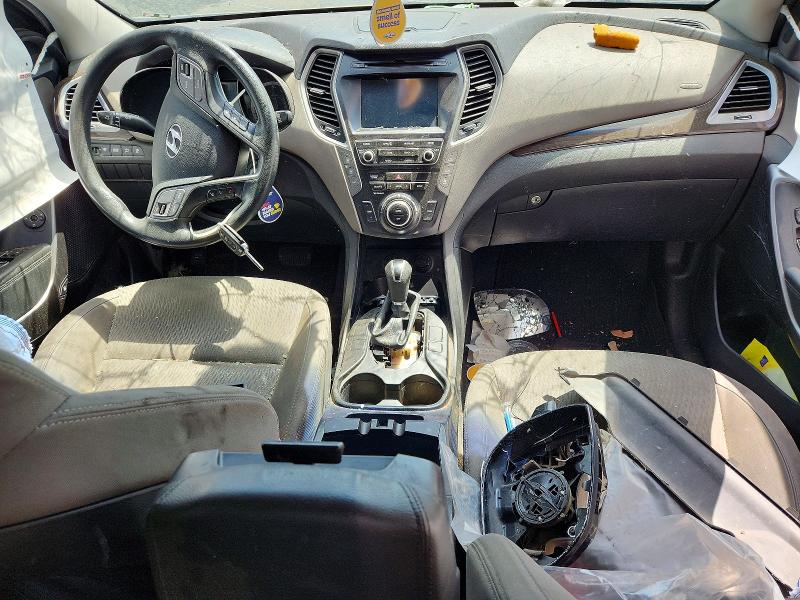 2019 Hyundai Santa fe VIN KM8SM4HFXKU307244 COPART salvage auction — ROLLOVER, Ca - Dis/Dlr/Exp Only Clean Title, sold $450 on 2026-07-30 (photo 8)