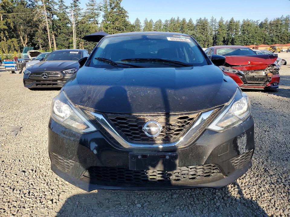2017 Nissan Sentra VIN 3N1AB7AP0HY222058 COPART salvage auction — MECHANICAL, Salvage Title, sold $200 on 2026-07-24 (photo 5)