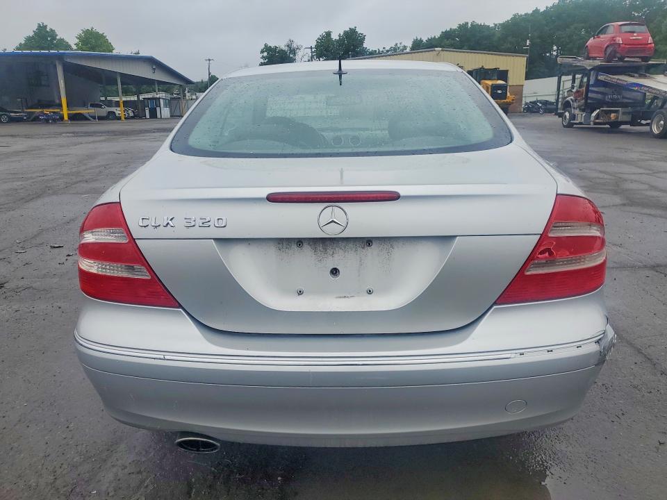 2003 Mercedes-benz Clk-class VIN WDBTJ65J33F047036 COPART salvage auction — UNDERCARRIAGE, Ny - Mv-907A Salvage Certificate, sold $425 on 2026-07-09 (photo 6)