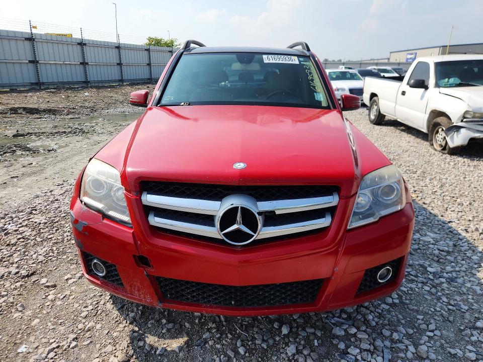 2011 Mercedes-benz Glk-class VIN WDCGG8HB9BF647991 COPART salvage auction — REAR END, Mt - Certificate Of Title, sold $1,350 on 2026-08-02 (photo 5)