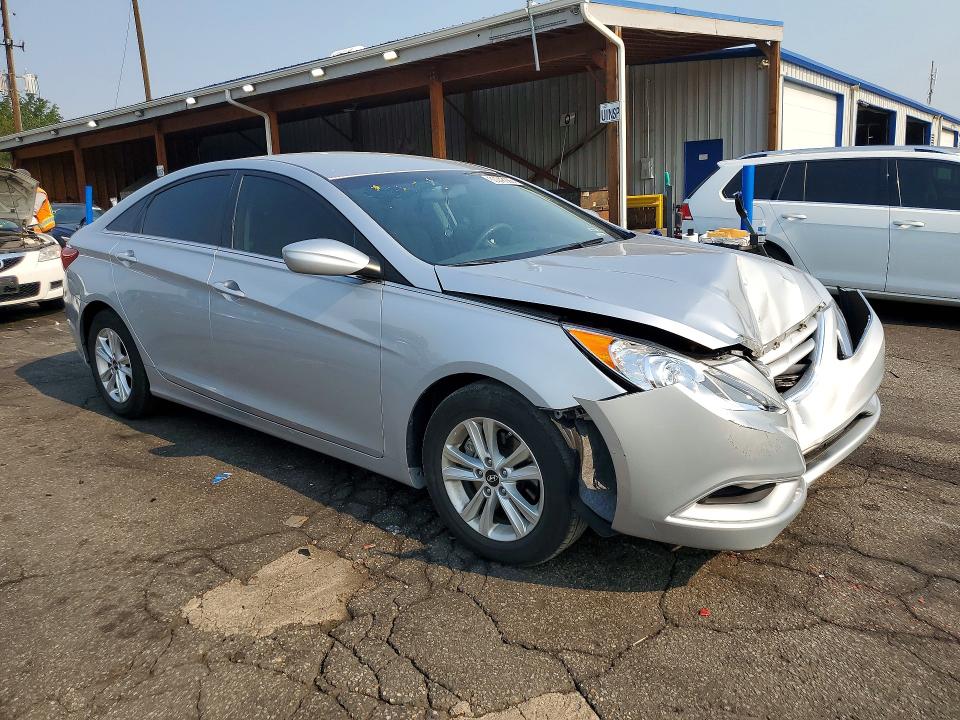 2012 Hyundai Sonata VIN 5NPEB4AC7CH376153 COPART salvage auction — FRONT END, Co - Salvage Title, sold $1,150 on 2026-08-20 (photo 4)