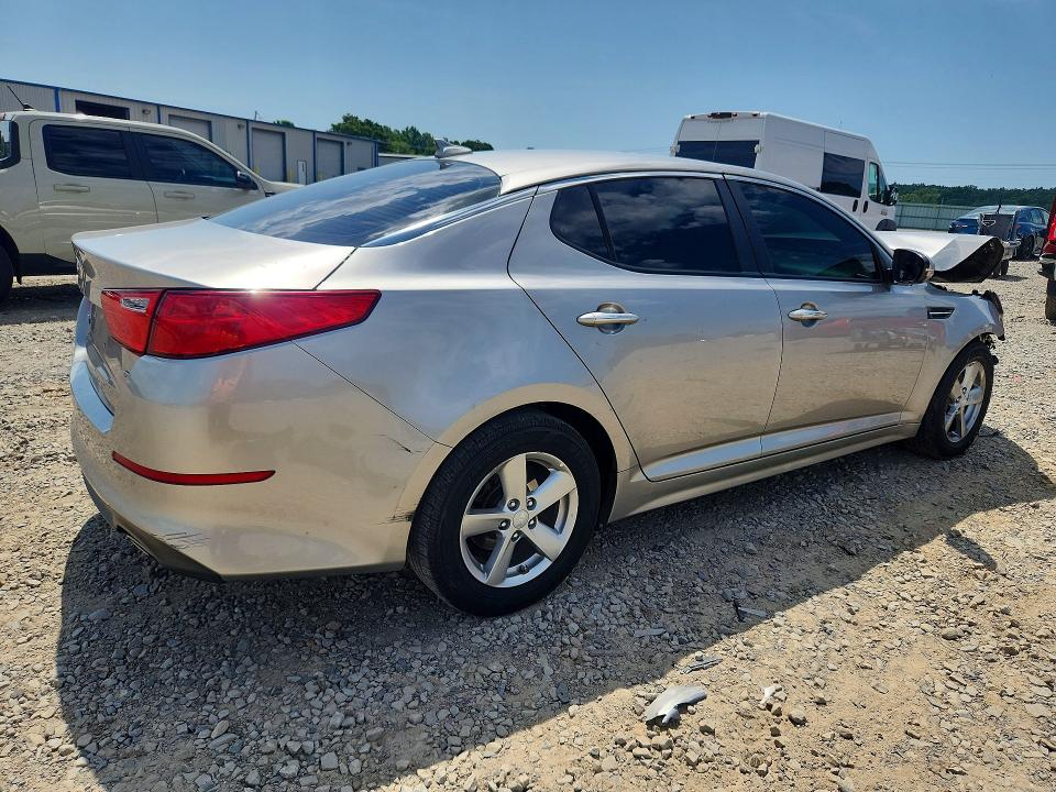 2015 Kia Optima VIN 5XXGM4A72FG477641 COPART salvage auction — FRONT END, Ar - Cert Of Title-Salvage, sold $450 on 2026-07-27 (photo 3)