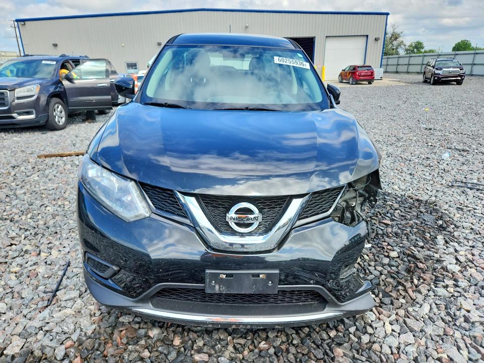 2016 Nissan Rogue VIN JN8AT2MV5GW145446 COPART salvage auction — FRONT END, Wi - Junked Vehicle Bill Of Sale, sold $350 on 2026-07-27 (photo 5)