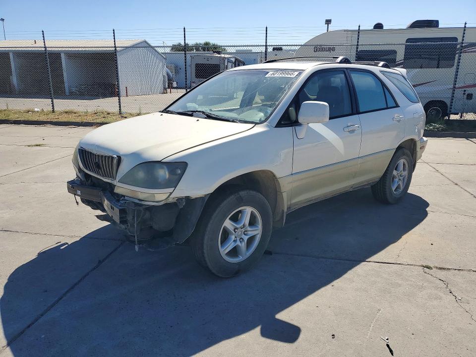 2000 Lexus Rx 300 VIN JT6GF10U1Y0067327 COPART salvage auction — FRONT END, CA - SALVAGE CERTIFICATE, sold $425 on 2026-07-27 (photo 1)