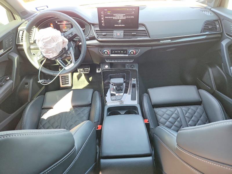 2025 Audi Sq5 VIN WA1B4AFY4S2046397 COPART salvage auction — FRONT END, Tx - Salvage Vehicle Title, sold $16,000 on 2026-08-20 (photo 8)