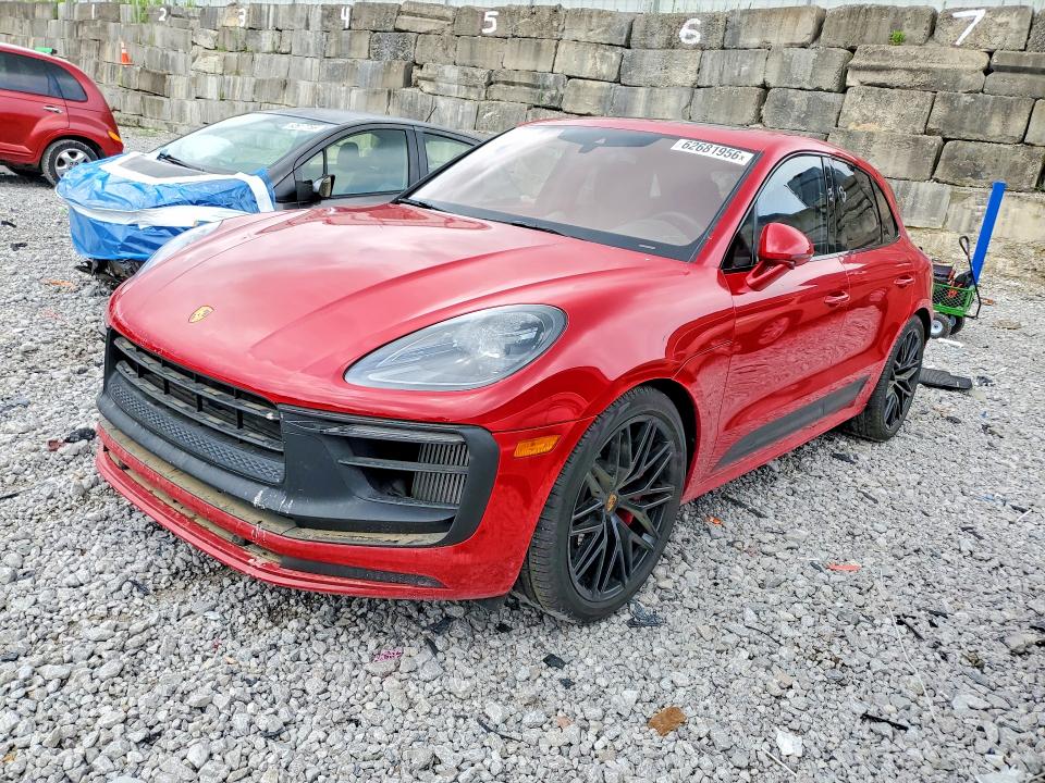 2022 Porsche Macan VIN WP1AF2A51NLB30530 — COPART salvage auction photo
