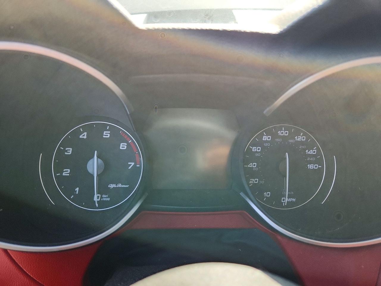 2019 Alfa Romeo Stelvio VIN ZASPAKAN6K7C34212 COPART salvage auction — Front End, TX - CERTIFICATE OF TITLE, sold $1,800 on 2026-07-09 (photo 9)