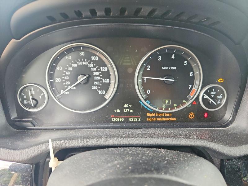 2016 BMW X3 VIN 5UXWX9C59G0D82056 COPART salvage auction — FRONT END, Al - Cert Of Title-Salvage Title, sold $2,600 on 2026-07-24 (photo 9)