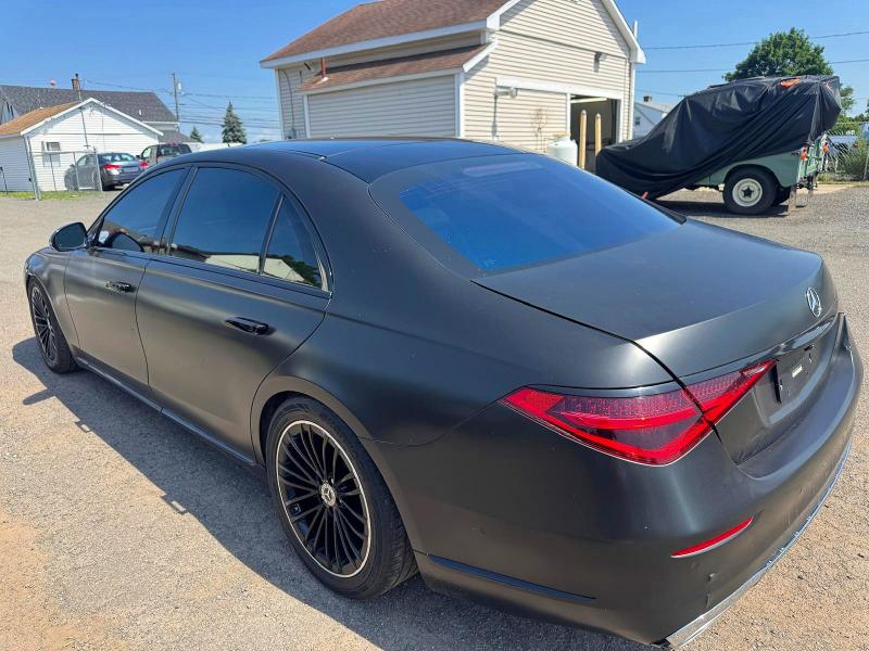 2021 Mercedes-benz S class VIN W1K6G7GB9MA018850 COPART salvage auction — SIDE, Wv - Certificate Of Title (P), sold $49,750 on 2026-07-27 (photo 2)