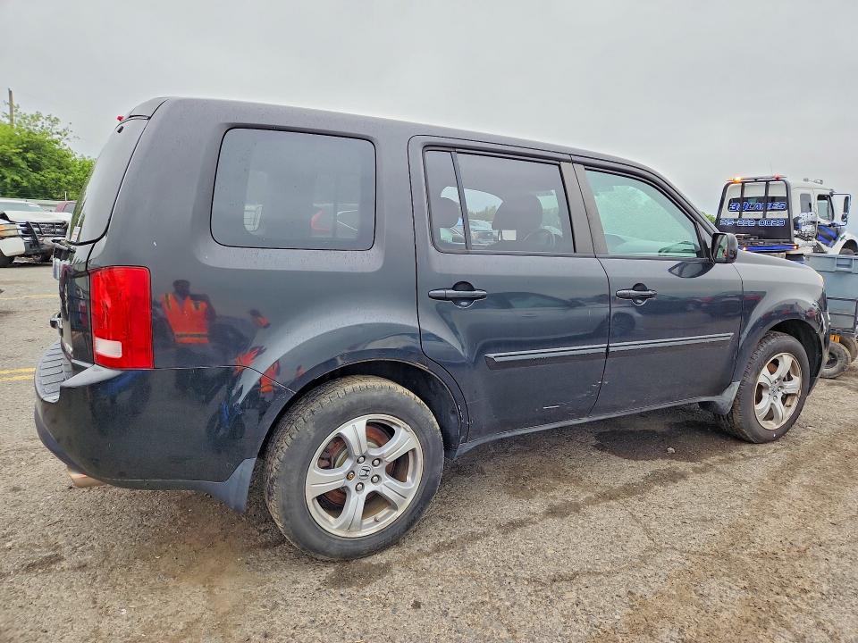 2013 Honda Pilot VIN 5FNYF4H50DB023326 COPART salvage auction — MECHANICAL, Pa - Cert Of Title, sold $1,400 on 2026-08-02 (photo 3)