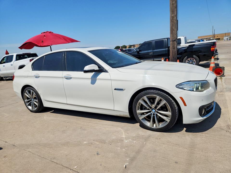 2016 BMW 5er VIN WBA5A5C52GG354902 COPART salvage auction — NORMAL WEAR, Tx - Certificate Of Title, sold $4,250 on 2026-07-20 (photo 4)