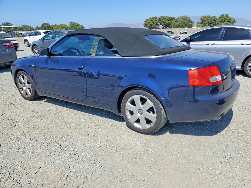 2006 Audi A4 VIN WAUAC48H46K004933 COPART salvage auction — FRONT END, CA - SALVAGE CERTIFICATE, sold $350 on 2026-07-17 (photo 2)