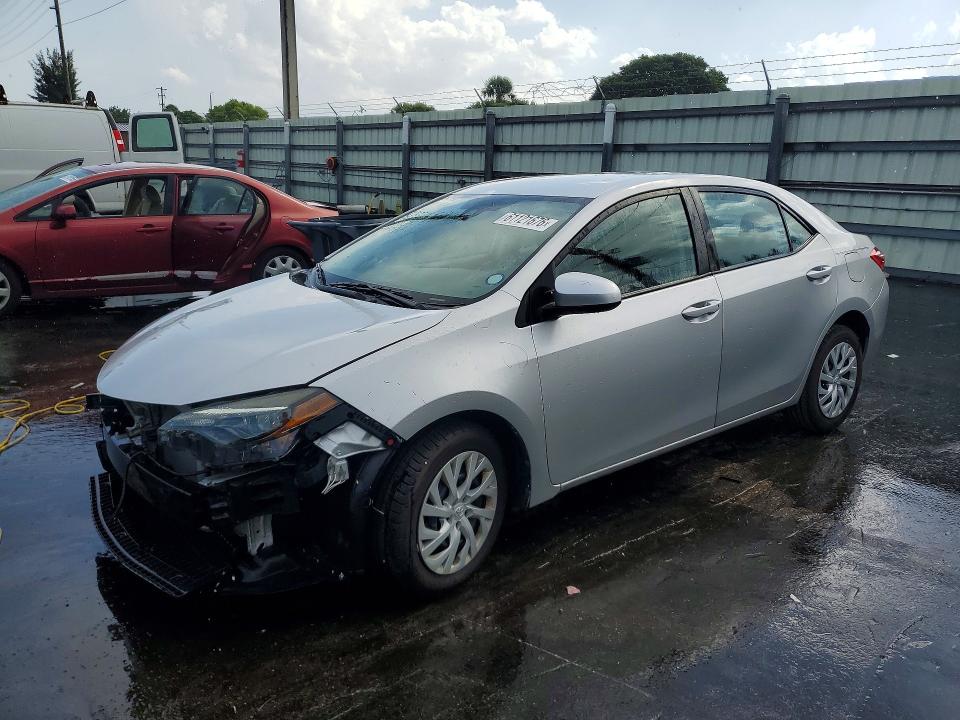 2019 Toyota Corolla VIN 5YFBURHE8KP945952 COPART salvage auction — FRONT END, Fl - Cert Of Title Slvg Rebuildable, sold $2,100 on 2026-07-27 (photo 1)