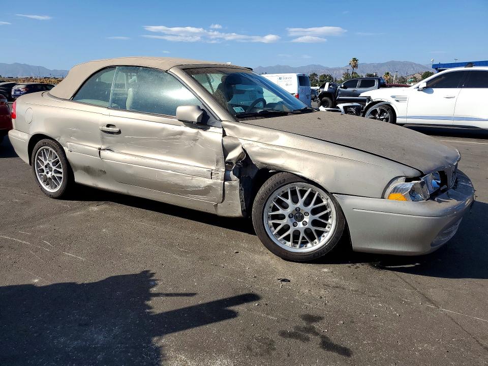 2002 Volvo C70 VIN YV1NC53D92J031599 COPART salvage auction — FRONT END, CA - SALVAGE CERTIFICATE, sold $225 on 2026-08-05 (photo 4)