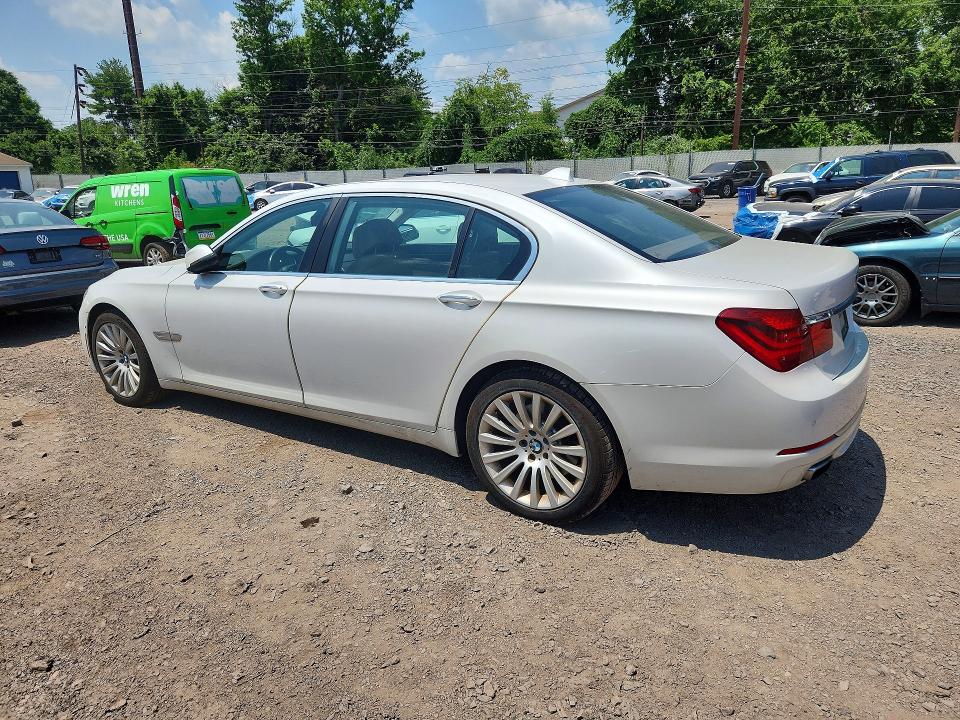 2013 BMW 7er VIN WBAYE4C52DD137066 COPART salvage auction — SIDE, Pa - Certificate Of Salvage, sold $650 on 2026-08-03 (photo 2)