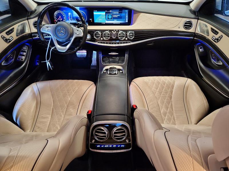 2020 Mercedes-benz S class VIN WDDUG8GB6LA519058 COPART salvage auction — MINOR DENT/SCRATCHES, ON - PERMIT NO BRAND - UNFIT (P), sold $34,250 on 2026-08-12 (photo 8)