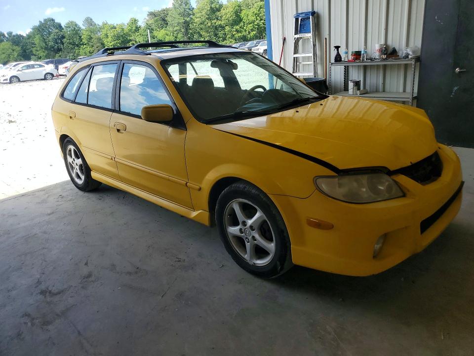 2002 Mazda Protege VIN JM1BJ245521590524 COPART salvage auction — FRONT END, Nc - Salvage Certificate Of Title, sold $150 on 2026-07-29 (photo 4)