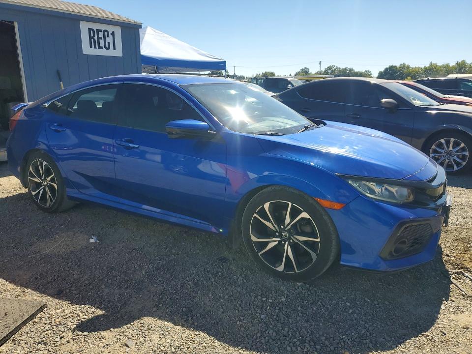 2018 Honda Civic VIN 2HGFC1E55JH702194 COPART salvage auction — MINOR DENT/SCRATCHES, Ca - Dis/Dlr/Exp Only Clean Title, sold $12,100 on 2026-07-30 (photo 4)