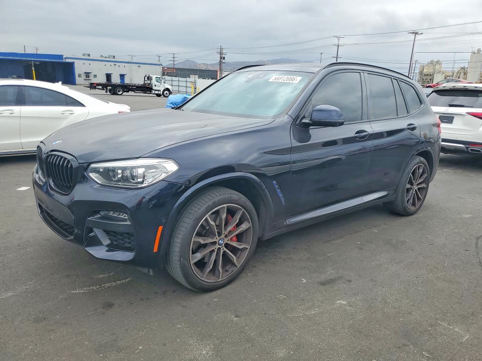 2021 BMW X3 VIN 5UXTY3C06M9G20129 COPART salvage auction — MINOR DENT/SCRATCHES, Ca - Salvage Certificate, sold $16,700 on 2026-07-15 (photo 1)