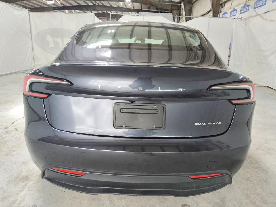 2024 Tesla Model 3 VIN 5YJ3E1EB5RF744268 COPART salvage auction — MINOR DENT/SCRATCHES, TN - CERTIFICATE OF TITLE, sold $22,500 on 2026-07-21 (photo 6)