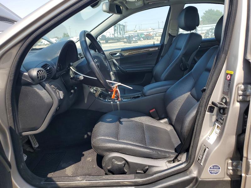 2007 Mercedes-benz C-klasse VIN WDBRF52H17F919291 COPART salvage auction — FRONT END, Id - Certificate Of Title (P), sold $2,400 on 2026-08-06 (photo 7)