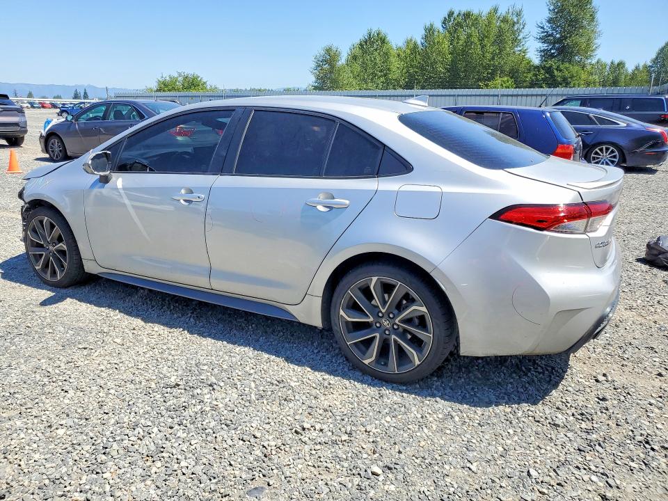 2021 Toyota Corolla VIN JTDS4MCE8MJ062791 COPART salvage auction — FRONT END, Wa - Bill Of Sale, sold $5,800 on 2026-07-13 (photo 2)