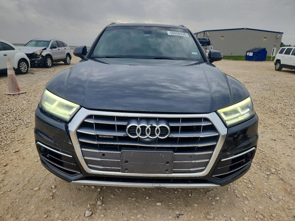 2018 Audi Q5 VIN WA1CNAFY0J2168352 COPART salvage auction — FRONT END, Salvage Title, sold $11,300 on 2026-07-23 (photo 5)