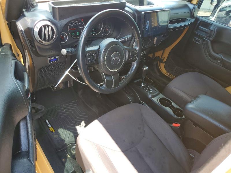 2013 Jeep Wrangler unlimited VIN 1C4BJWDG0DL698243 COPART salvage auction — FRONT END, OH - CERT OF TITLE-SALVAGE, sold $7,400 on 2026-07-22 (photo 8)