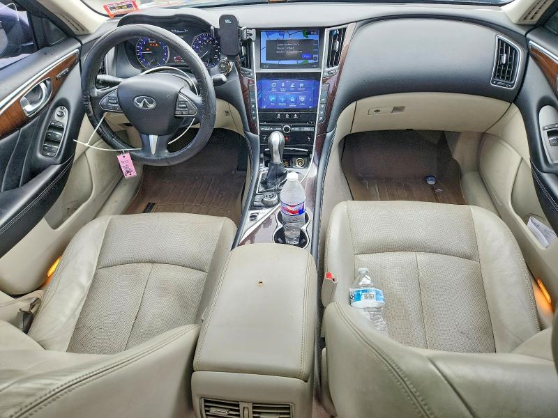 2015 Infiniti VIN JN1BV7AR3FM423272 COPART salvage auction — FRONT END, Nj - Cert Of Title-Salvage, sold $800 on 2026-07-16 (photo 8)