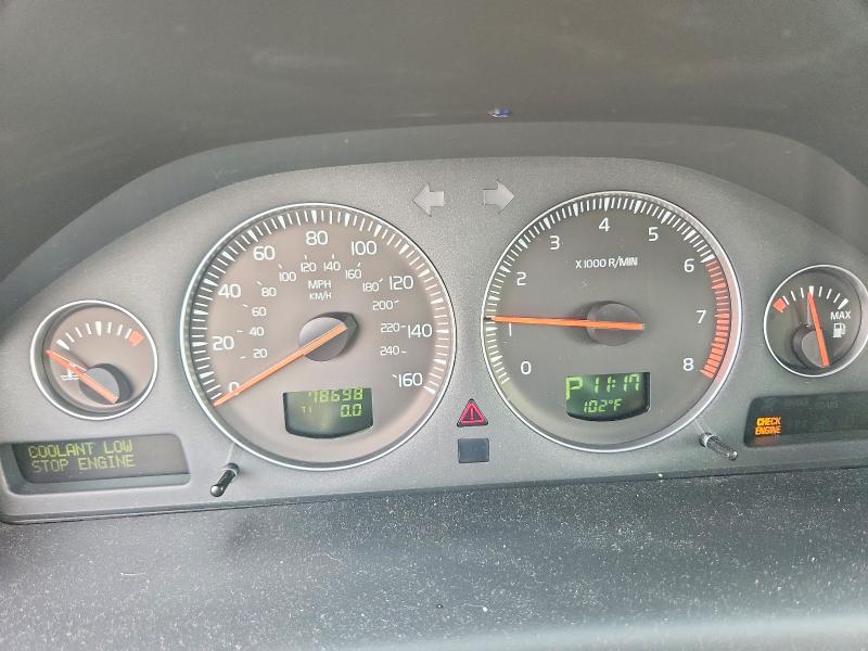 2007 Volvo S60 VIN YV1RH592X72639531 COPART salvage auction — FRONT END, Oh - Cert Of Title-Salvage, sold $500 on 2026-07-31 (photo 9)