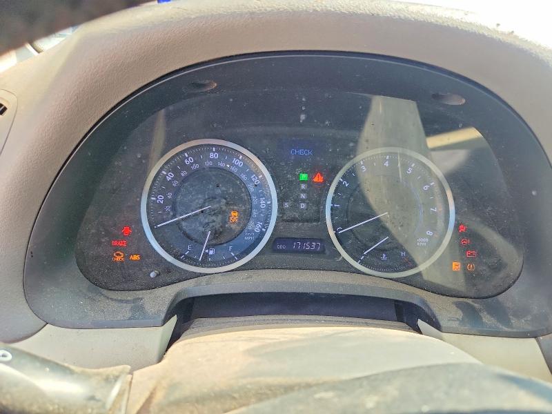 2012 Lexus Is VIN JTHBF5C21C5173694 COPART salvage auction — FRONT END, Tx - Certificate Of Title (P), sold $4,100 on 2026-07-28 (photo 9)