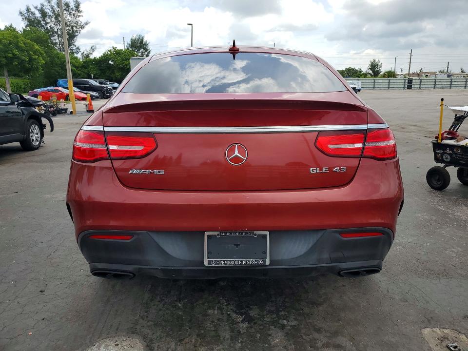 2019 Mercedes-benz Gle coupe VIN 4JGED6EB6KA133765 COPART salvage auction — MINOR DENT/SCRATCHES, Fl - Certificate Of Title (P), sold $23,800 on 2026-08-31 (photo 6)