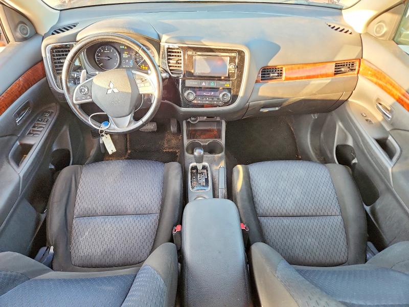 2014 Mitsubishi Outlander VIN JA4JZ4AX8EZ018787 COPART salvage auction — HAIL, Tx - Certificate Of Title, sold $700 on 2026-07-27 (photo 8)