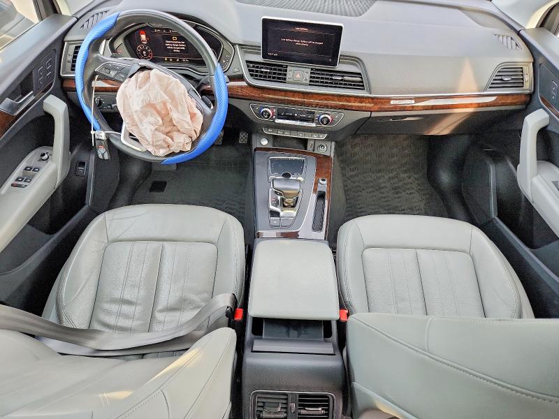 2018 Audi Q5 VIN WA1BNAFY6J2222877 COPART salvage auction — FRONT END, NY - MV-907A SALVAGE CERTIFICATE, sold $7,300 on 2026-07-20 (photo 8)