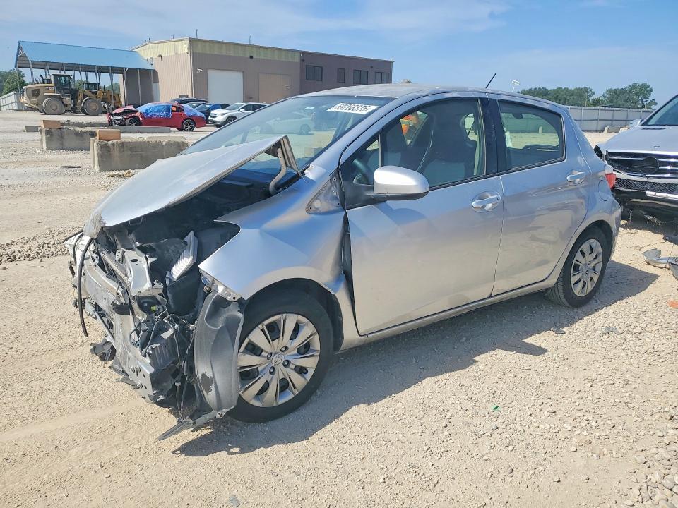2012 Toyota Yaris VIN JTDKTUD38CD524196 COPART salvage auction — FRONT END, Mt - Dealer Only Clean Title, sold $200 on 2026-07-23 (photo 1)