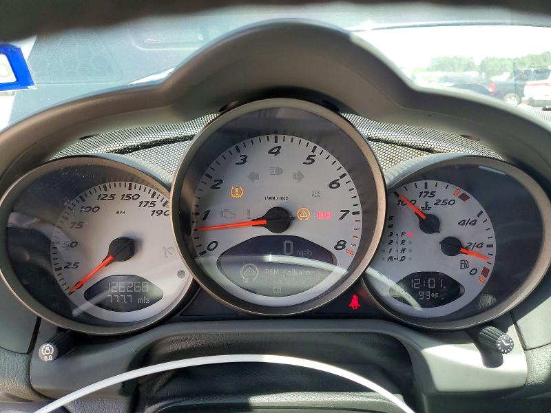 2007 Porsche Cayman VIN WP0AB29827U780363 COPART salvage auction — MECHANICAL, TX - CERTIFICATE OF TITLE, sold $1,100 on 2026-07-27 (photo 9)