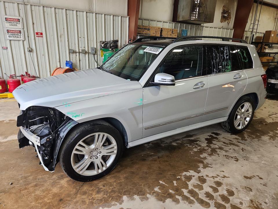 2013 Mercedes-benz Glk-klasse VIN WDCGG8JB2DG072088 COPART salvage auction — FRONT END, GA - CERT OF TITLE-SALVAGE (P), sold $3,050 on 2026-07-31 (photo 1)