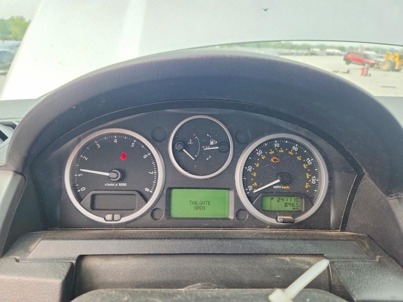 2008 Land rover Lr3 VIN SALAE25418A445181 COPART salvage auction — SIDE, Mi - Dealer Only Clean Title, sold $200 on 2026-07-30 (photo 9)