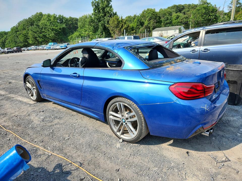 2019 BMW 4er VIN WBA4Z1C59KEE44214 COPART salvage auction — ROOF, Pa - Certificate Of Salvage, sold $4,850 on 2026-07-23 (photo 2)