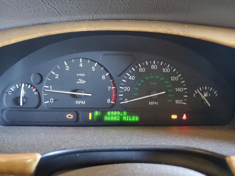 2001 Jaguar S type VIN SAJDA01N71FM07144 COPART salvage auction — FRONT END, Ca - Dis/Dlr/Exp Clean W/Salv Hist, sold $325 on 2026-07-27 (photo 9)